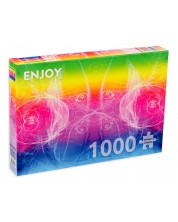 Пъзел Enjoy от 1000 части - Спектърът на дъгата -1